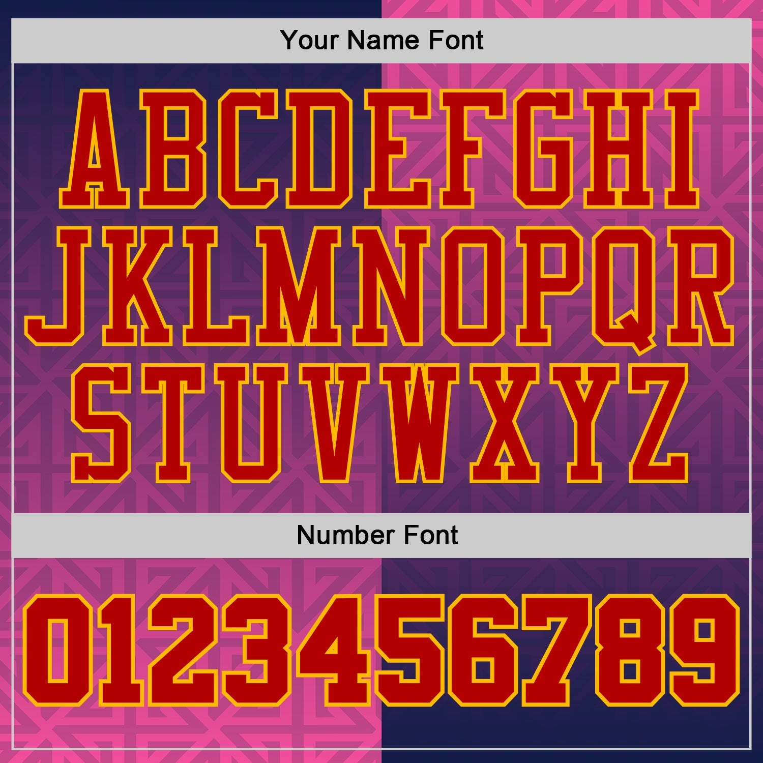 Custom Purple Red Hot Pink Gold-White Geometric Texture Gradient Round Neck Sublimation Basketball Uniform Jersey