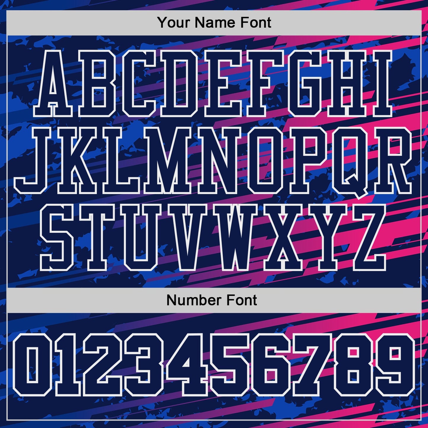 Custom Navy Hot Pink White-Gold Stripe Gradient Round Neck Sublimation Basketball Uniform Jersey