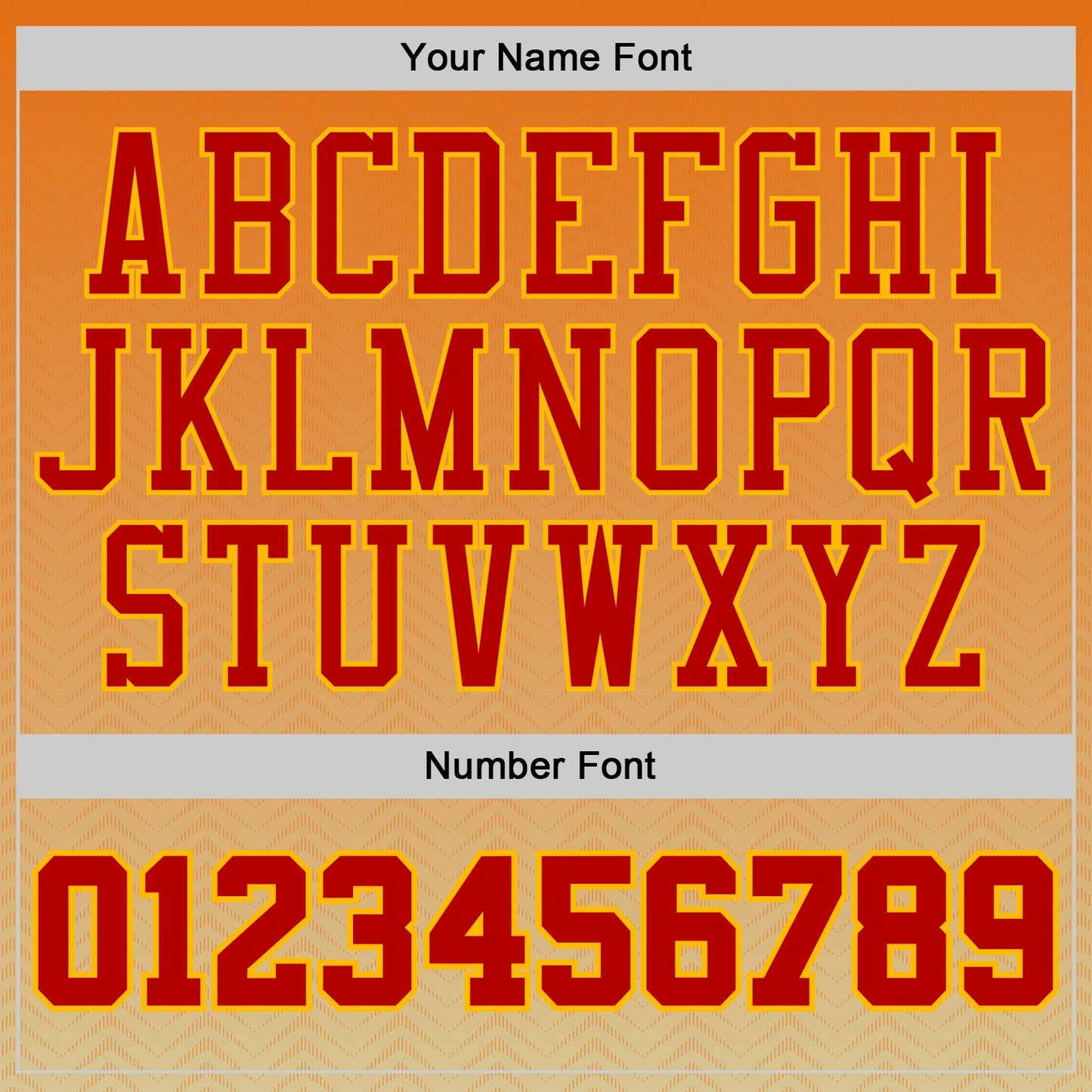 Custom Orange Red Gold-White Micro Chevron Gradient Round Neck Sublimation Basketball Uniform Jersey