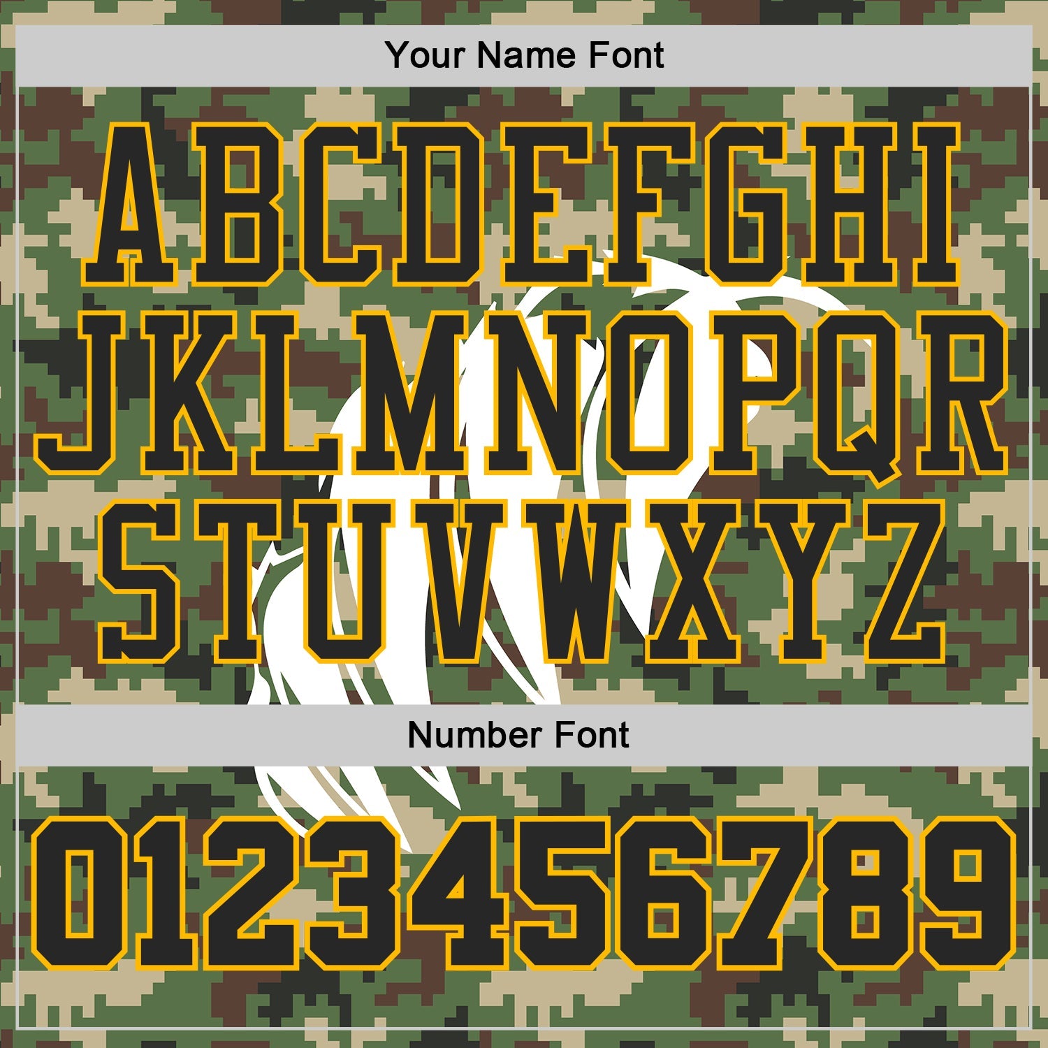 Custom Camo Black-Gold Woodland Camouflage Claw Round Neck Sublimation Salute To Service Basketball Uniform Jersey