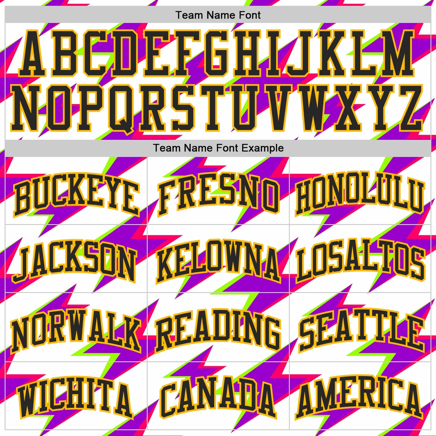 Custom White Black Purple-Gold Retro Lightning Round Neck Sublimation Basketball Uniform Jersey