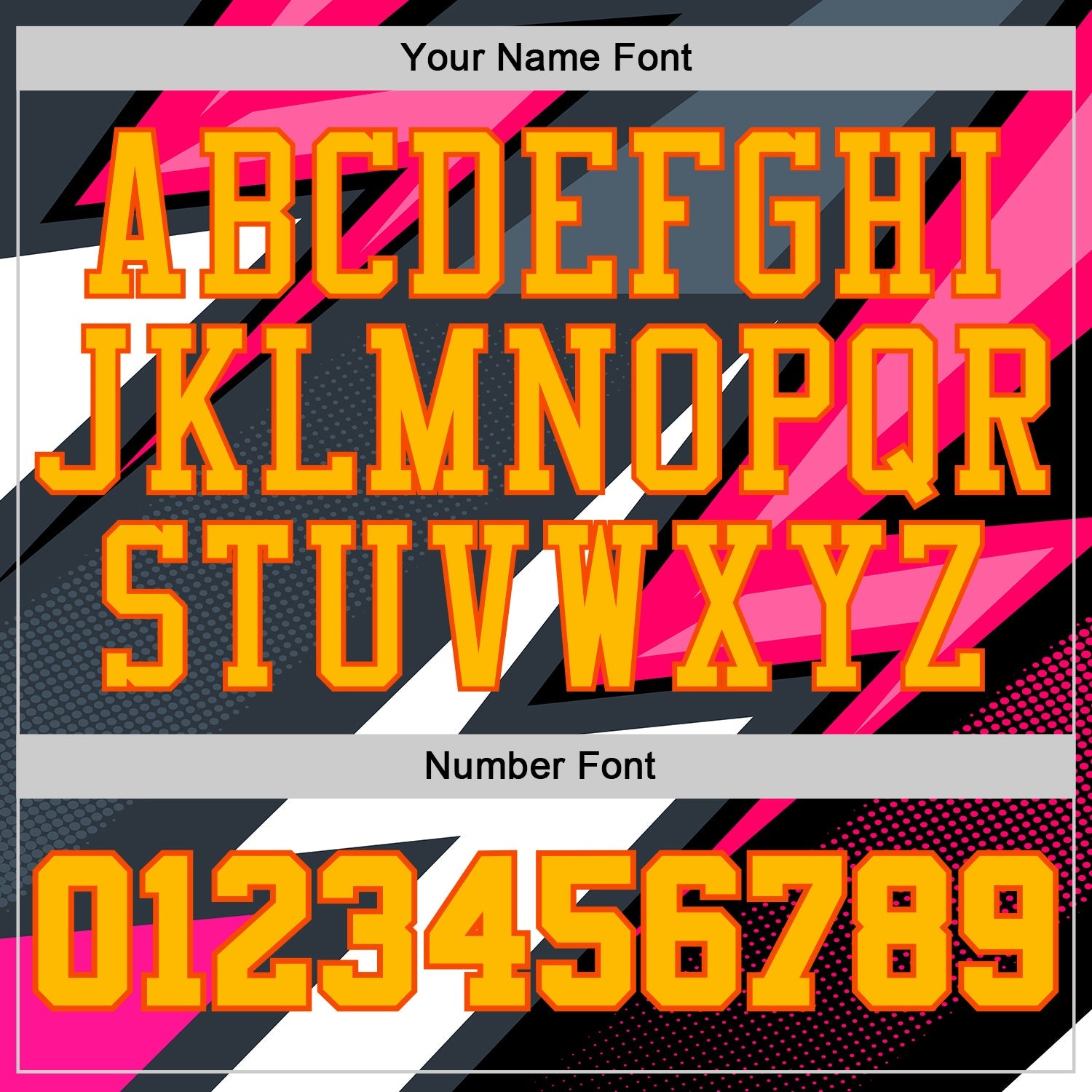 Custom Black Gold Pink-Orange Vibrant Lightning Stripe Round Neck Sublimation Basketball Uniform Jersey