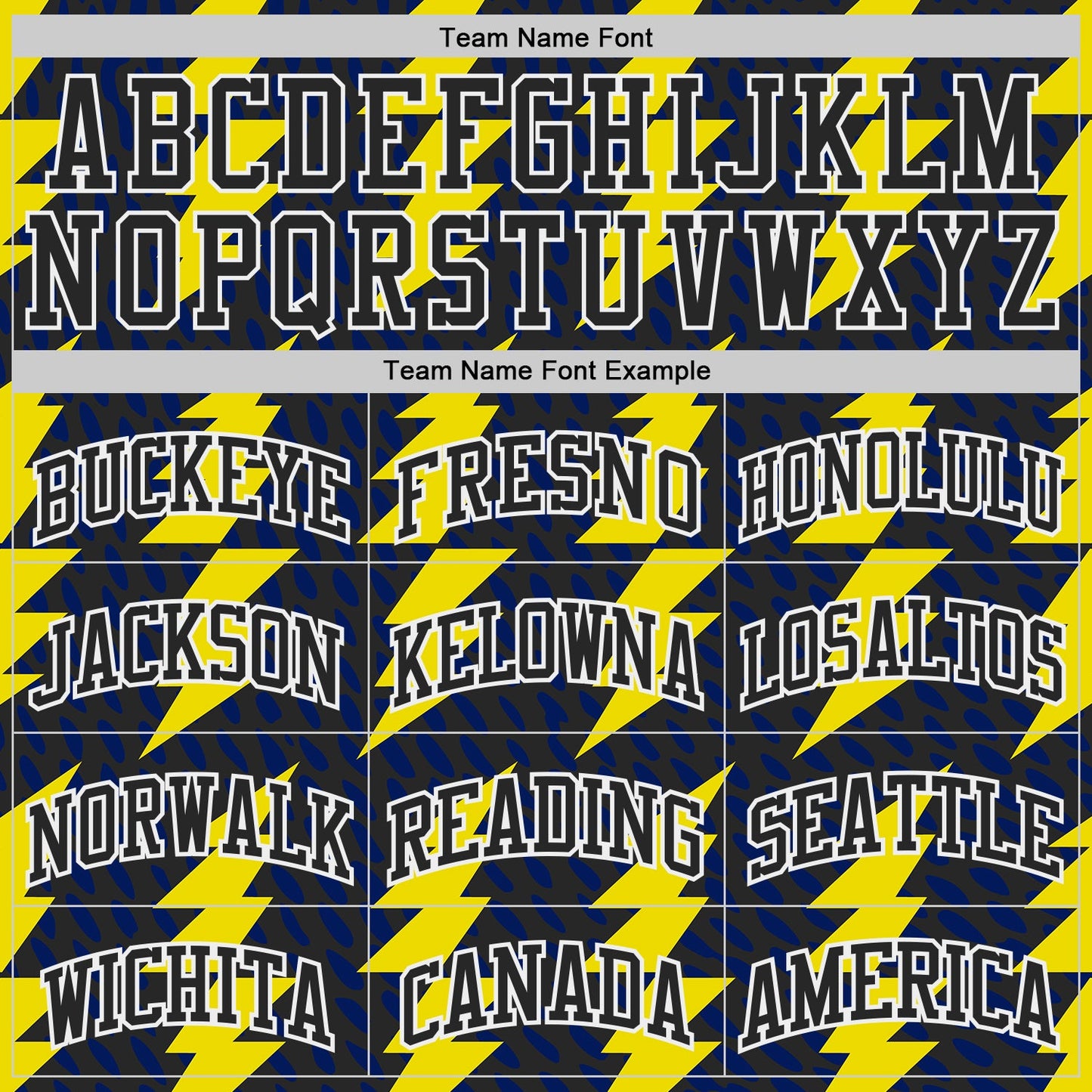 Custom Black Yellow-White Abstract Lightning Round Neck Sublimation Basketball Uniform Jersey