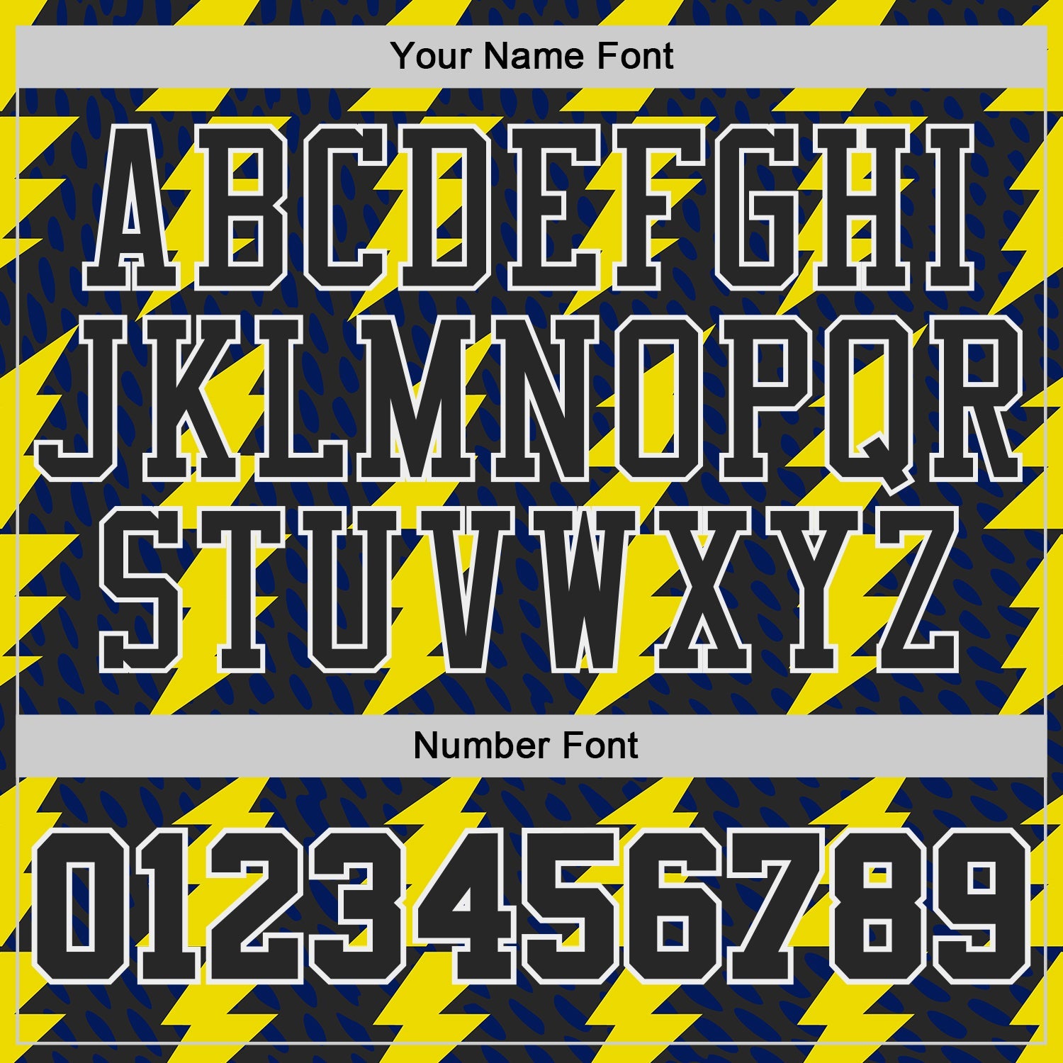 Custom Black Yellow-White Abstract Lightning Round Neck Sublimation Basketball Uniform Jersey