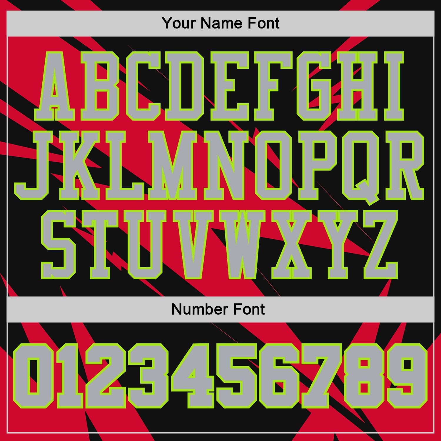 Custom Black Gray Red-Neon Green Abstract Lightning Round Neck Sublimation Basketball Uniform Jersey