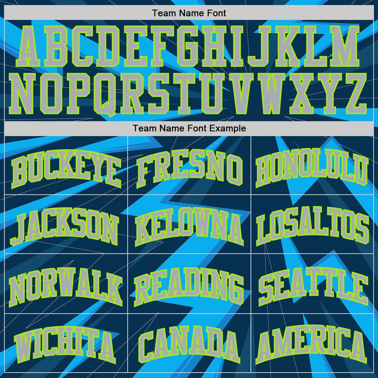 Custom Blue Gray-Neon Green Lightning Burst Round Neck Sublimation Basketball Uniform Jersey