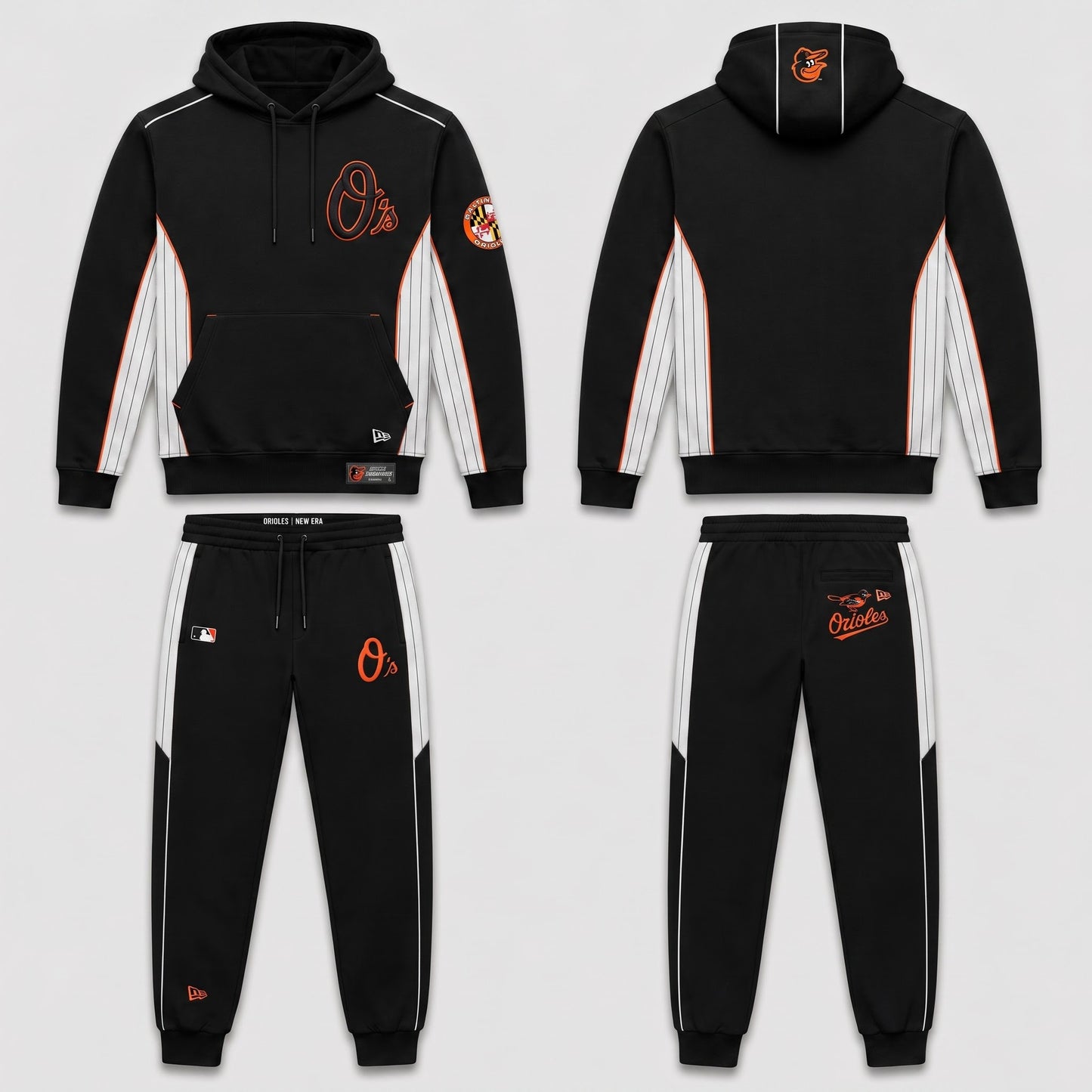 Limited edition! Gifts for Fans - Hoodie & Sweatpants Set All 30 Teams MLB Available - Custom Fan Apparel Image 7