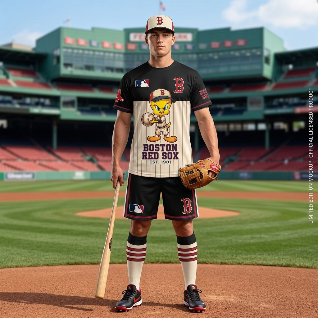 All 30 Teams Available-COMBO GIFTS FOR BASEBALL FAN | Sport Fan Set — T-Shirt + Shorts