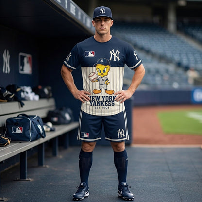 All 30 Teams Available-COMBO GIFTS FOR BASEBALL FAN | Sport Fan Set — T-Shirt + Shorts