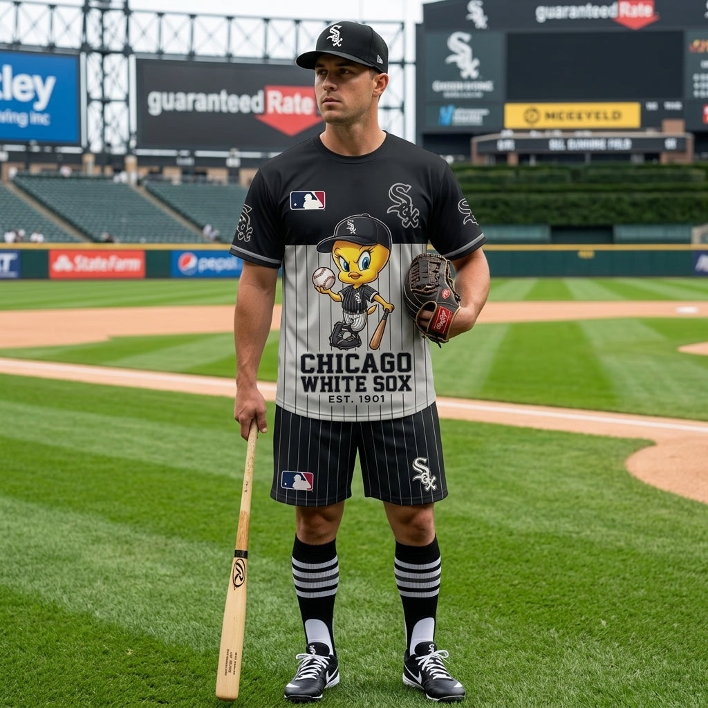All 30 Teams Available-COMBO GIFTS FOR BASEBALL FAN | Sport Fan Set — T-Shirt + Shorts