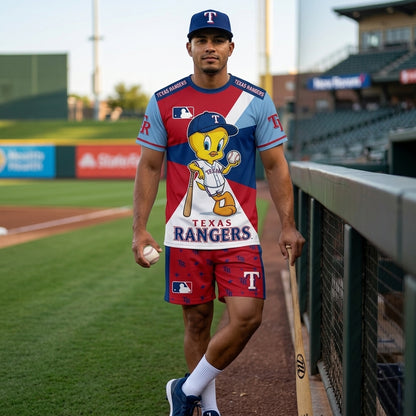 All 30 Teams Available-COMBO GIFTS FOR BASEBALL FAN | Sport Fan Set — T-Shirt + Shorts