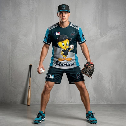 All 30 Teams Available-COMBO GIFTS FOR BASEBALL FAN | Sport Fan Set — T-Shirt + Shorts