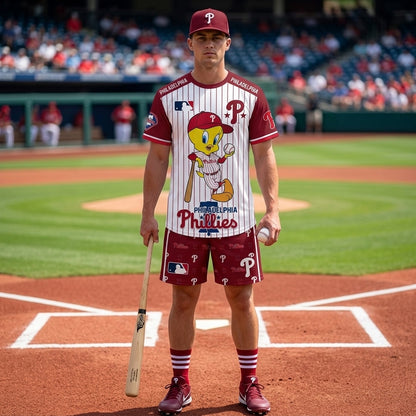 All 30 Teams Available-COMBO GIFTS FOR BASEBALL FAN | Sport Fan Set — T-Shirt + Shorts