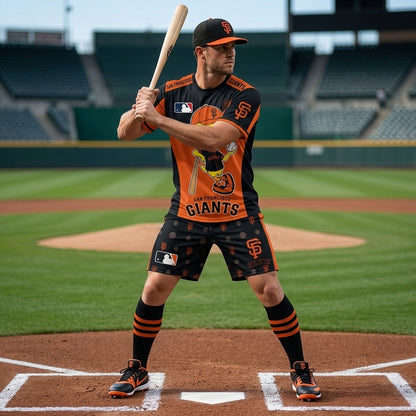 All 30 Teams Available-COMBO GIFTS FOR BASEBALL FAN | Sport Fan Set — T-Shirt + Shorts