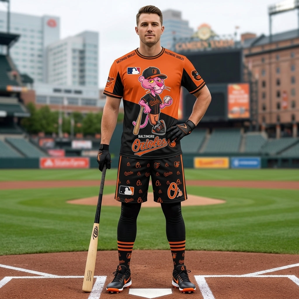 All 30 Teams Available-COMBO GIFTS FOR BASEBALL FAN | Sport Fan Set — T-Shirt + Shorts