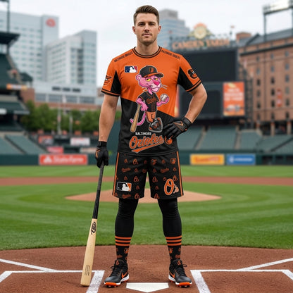 All 30 Teams Available-COMBO GIFTS FOR BASEBALL FAN | Sport Fan Set — T-Shirt + Shorts