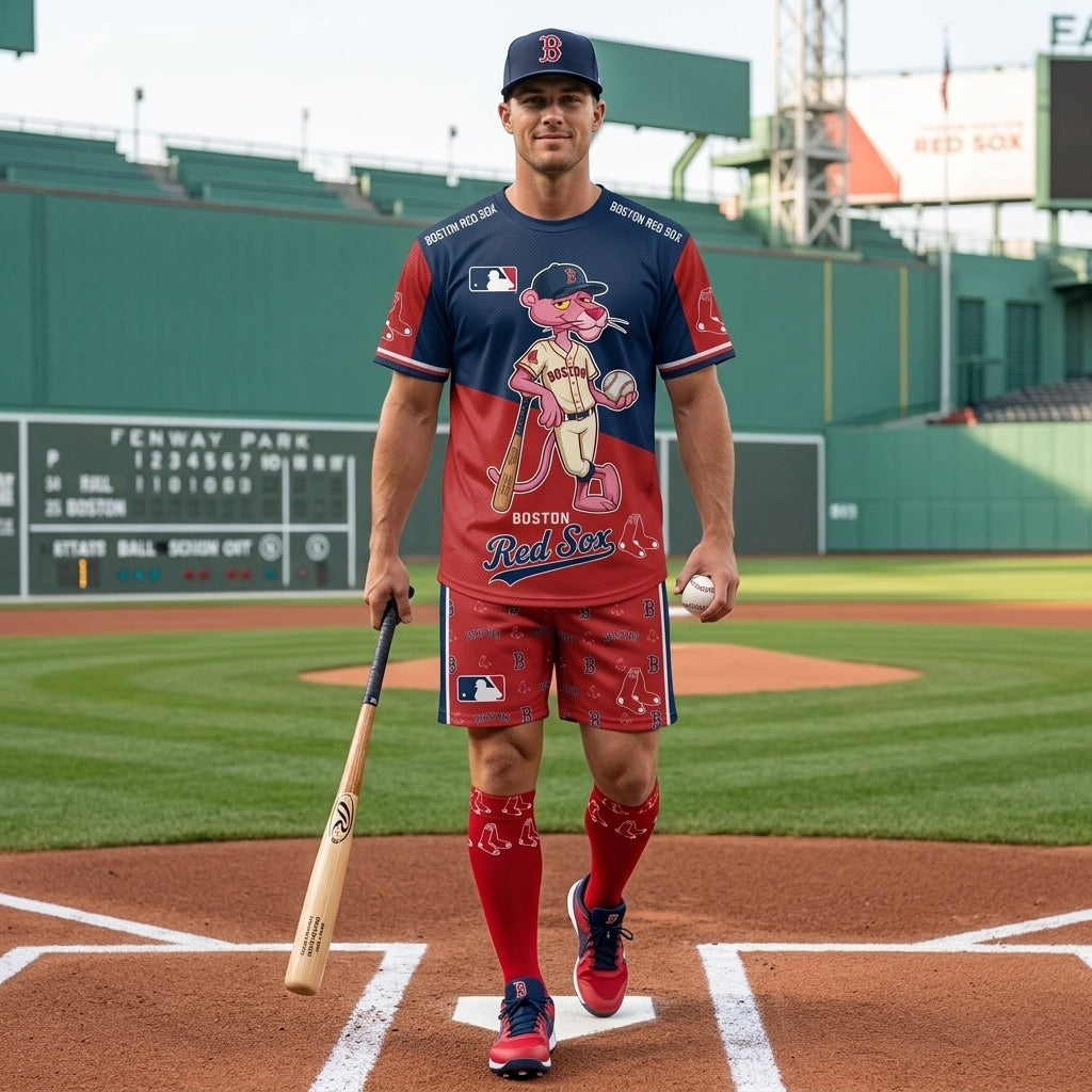 All 30 Teams Available-COMBO GIFTS FOR BASEBALL FAN | Sport Fan Set — T-Shirt + Shorts