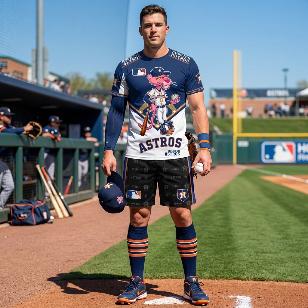 All 30 Teams Available-COMBO GIFTS FOR BASEBALL FAN | Sport Fan Set — T-Shirt + Shorts