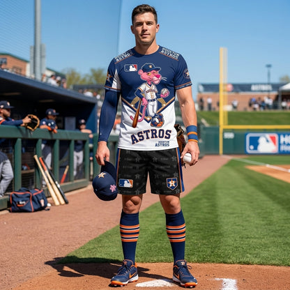 All 30 Teams Available-COMBO GIFTS FOR BASEBALL FAN | Sport Fan Set — T-Shirt + Shorts