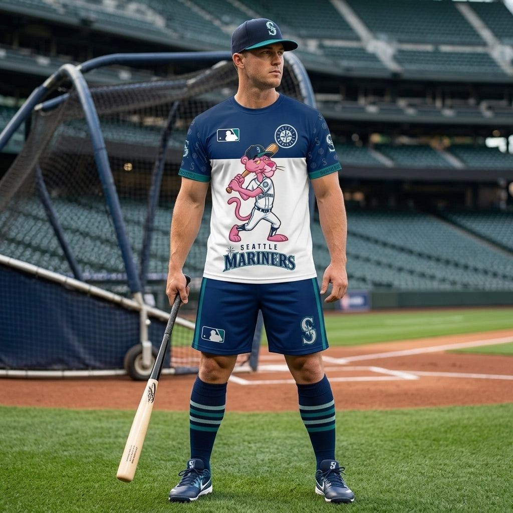 All 30 Teams Available-COMBO GIFTS FOR BASEBALL FAN | Sport Fan Set — T-Shirt + Shorts