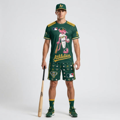 All 30 Teams Available-COMBO GIFTS FOR BASEBALL FAN | Sport Fan Set — T-Shirt + Shorts