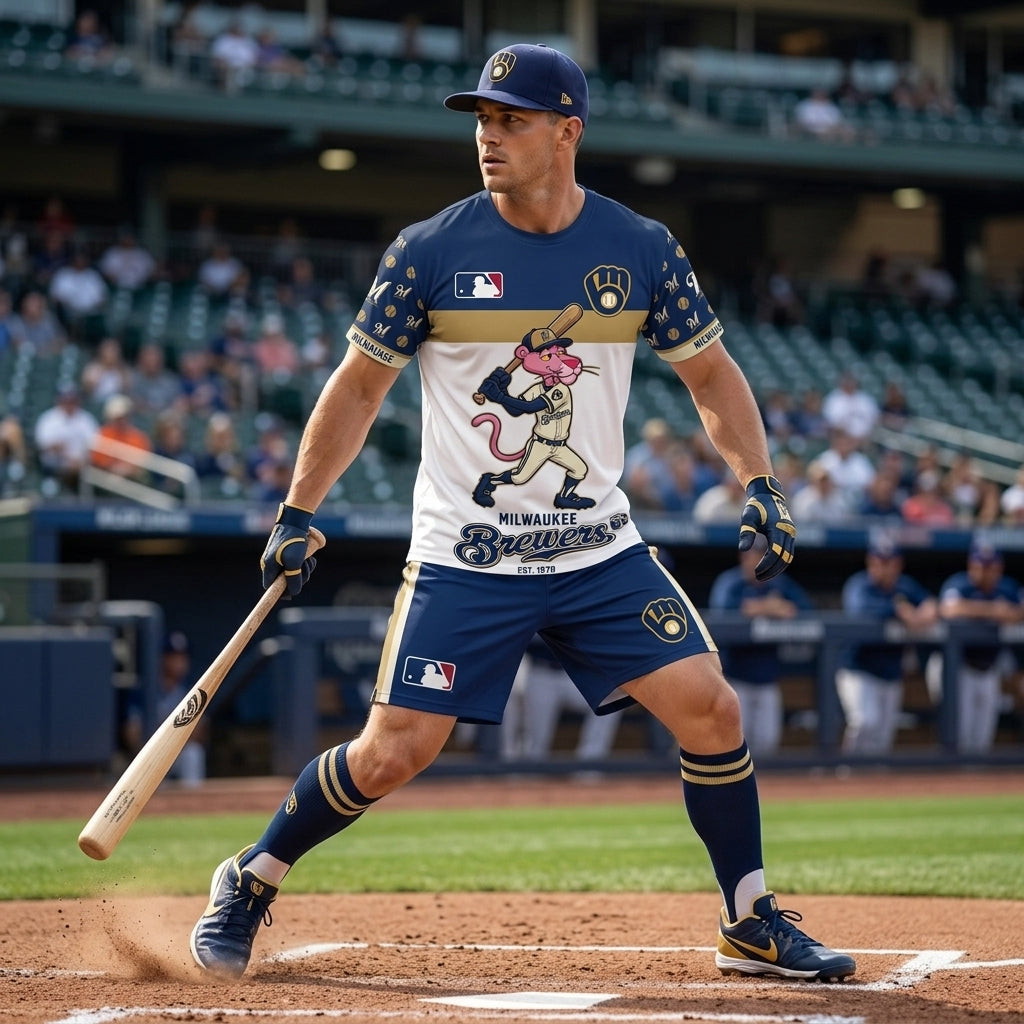 All 30 Teams Available-COMBO GIFTS FOR BASEBALL FAN | Sport Fan Set — T-Shirt + Shorts