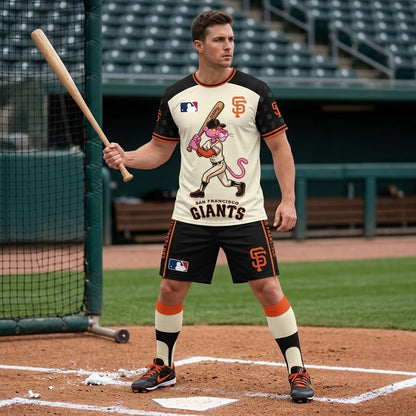 All 30 Teams Available-COMBO GIFTS FOR BASEBALL FAN | Sport Fan Set — T-Shirt + Shorts