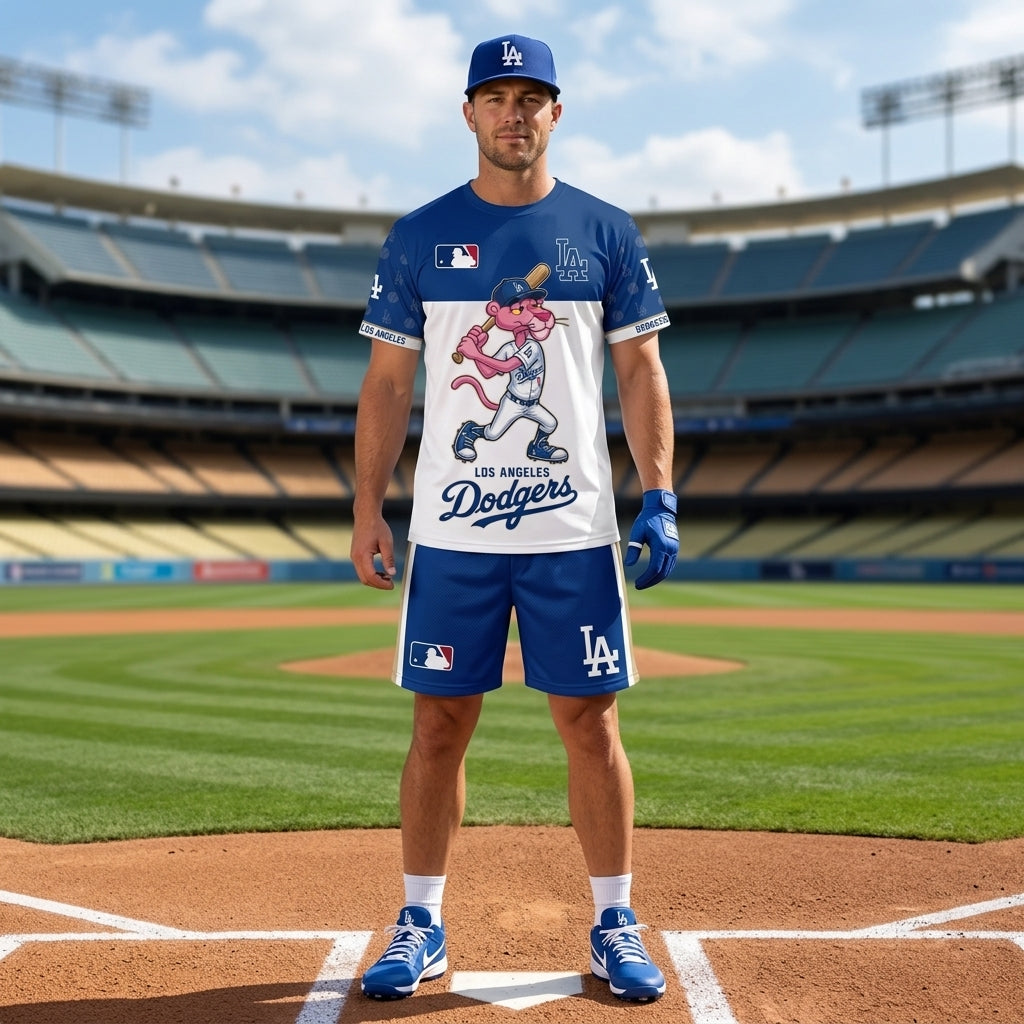 All 30 Teams Available-COMBO GIFTS FOR BASEBALL FAN | Sport Fan Set — T-Shirt + Shorts