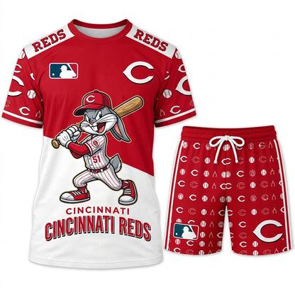 All 30 Baseball Teams-Available COMBO GIFTS FOR FAN | Sport Fan Set — T-Shirt + Shorts