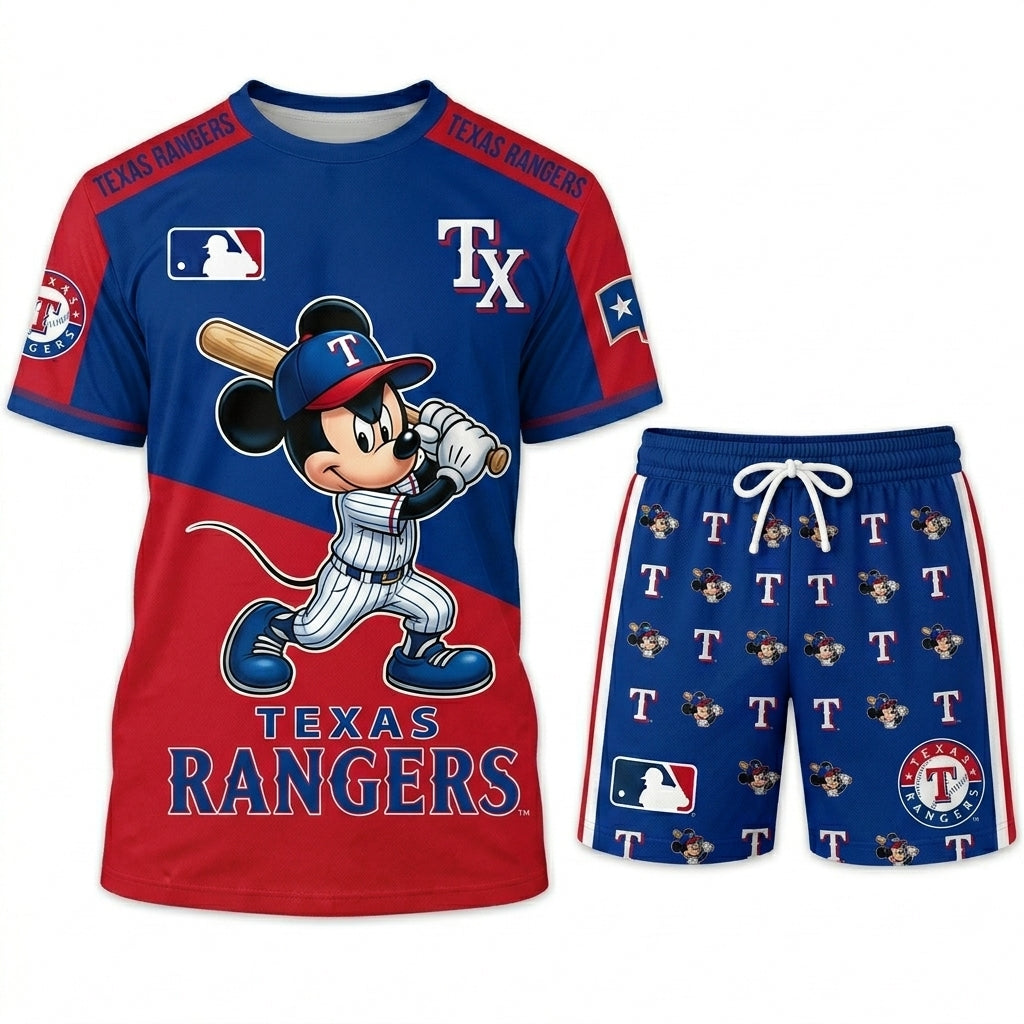All 30 BASEBALL Teams Available-COMBO GIFTS FOR FAN | Sport Fan Set — T-Shirt + Shorts