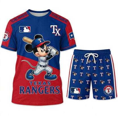 All 30 BASEBALL Teams Available-COMBO GIFTS FOR FAN | Sport Fan Set — T-Shirt + Shorts