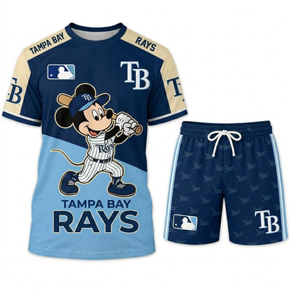 All 30 BASEBALL Teams Available-COMBO GIFTS FOR FAN | Sport Fan Set — T-Shirt + Shorts