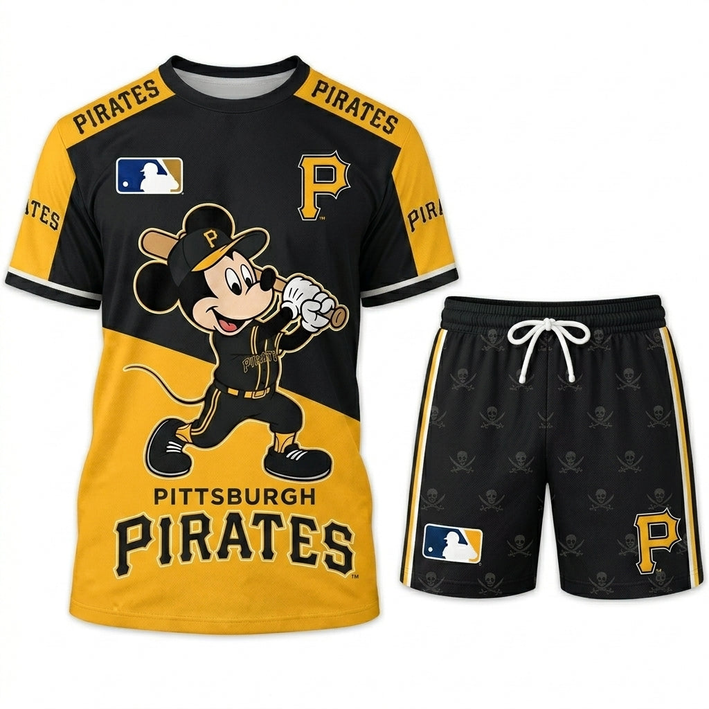 All 30 BASEBALL Teams Available-COMBO GIFTS FOR FAN | Sport Fan Set — T-Shirt + Shorts