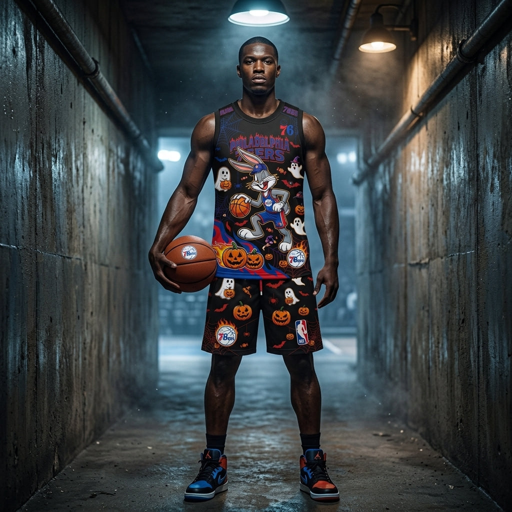 Sport Fan Set — Basketball Jersey+ Shorts | All 30 Teams Available-COMBO GIFTS FOR FAN basketball