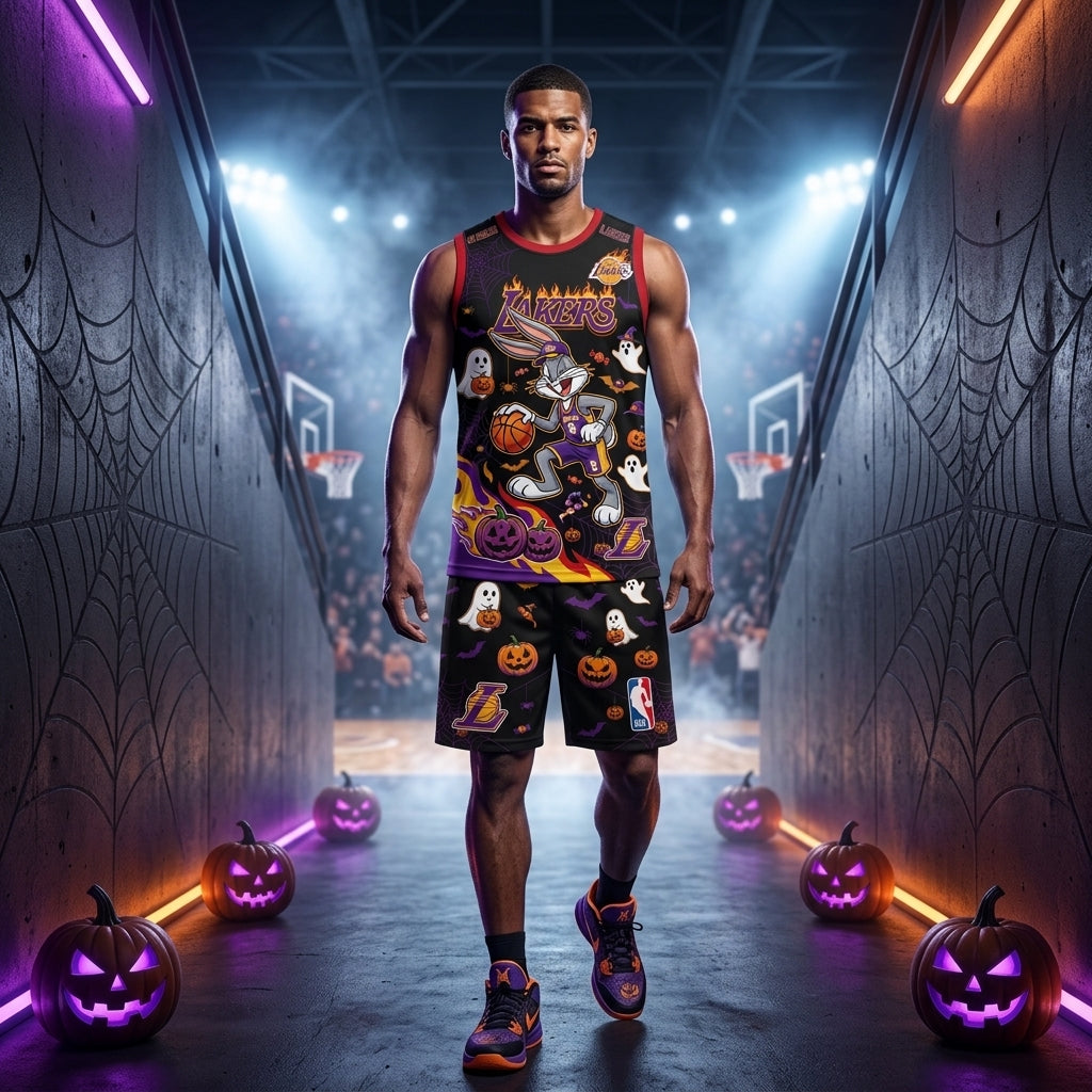Sport Fan Set — Basketball Jersey+ Shorts | All 30 Teams Available-COMBO GIFTS FOR FAN basketball