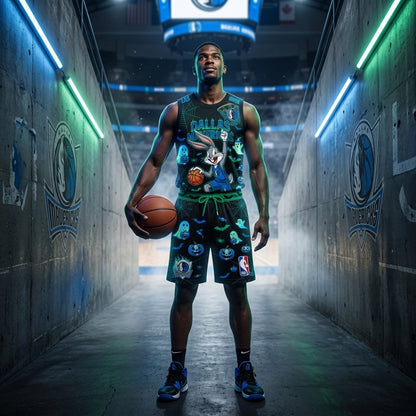 Sport Fan Set — Basketball Jersey+ Shorts | All 30 Teams Available-COMBO GIFTS FOR FAN basketball