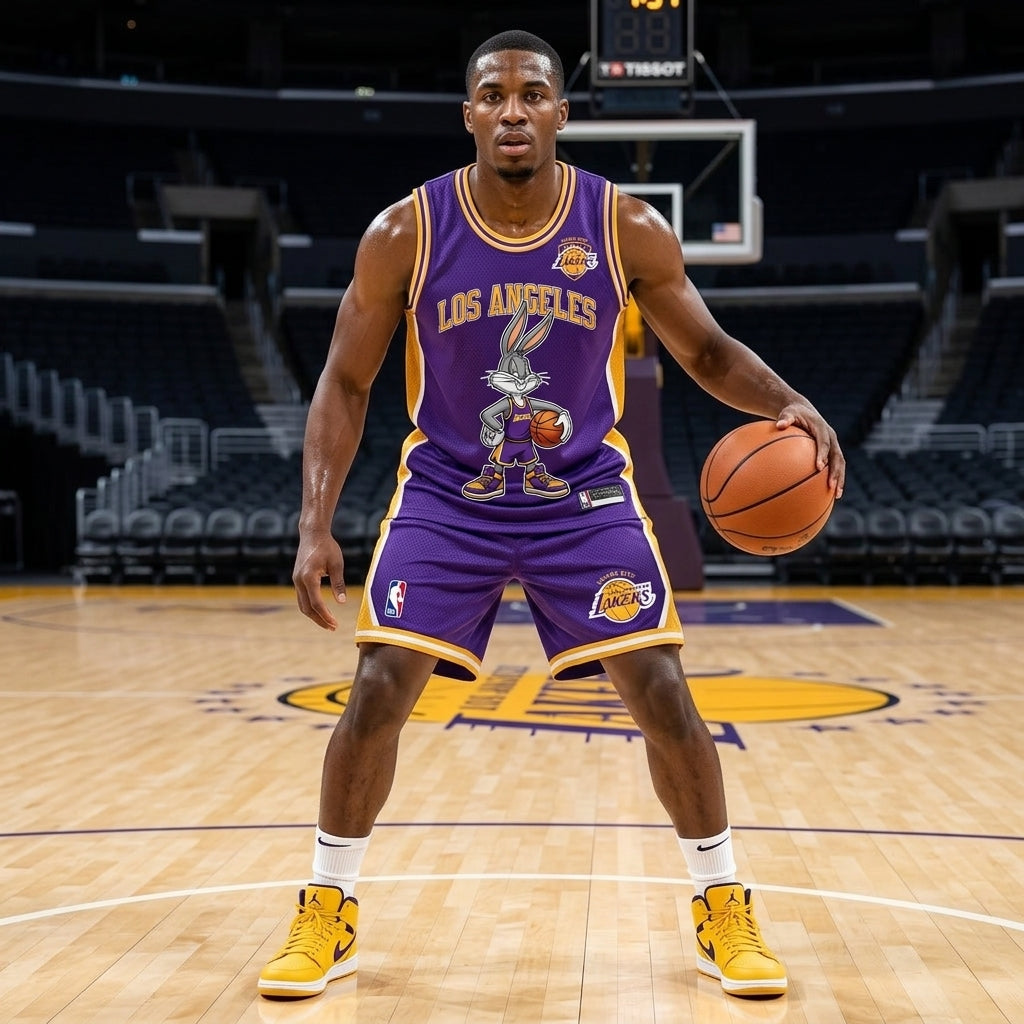 Sport Fan Set — Basketball Jersey+ Shorts | 15 Teams Available-COMBO GIFTS FOR FAN basketball