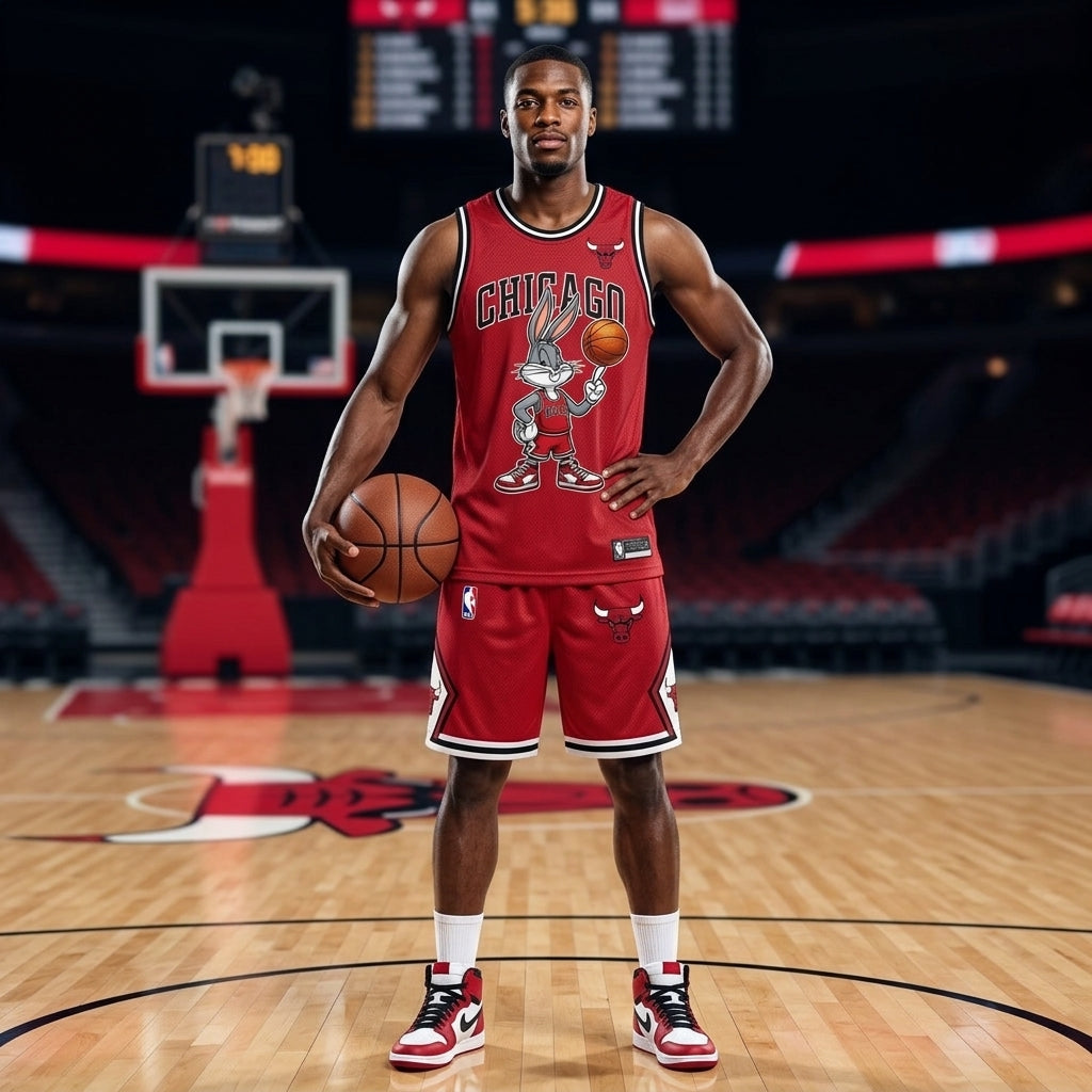 Sport Fan Set — Basketball Jersey+ Shorts | 15 Teams Available-COMBO GIFTS FOR FAN basketball
