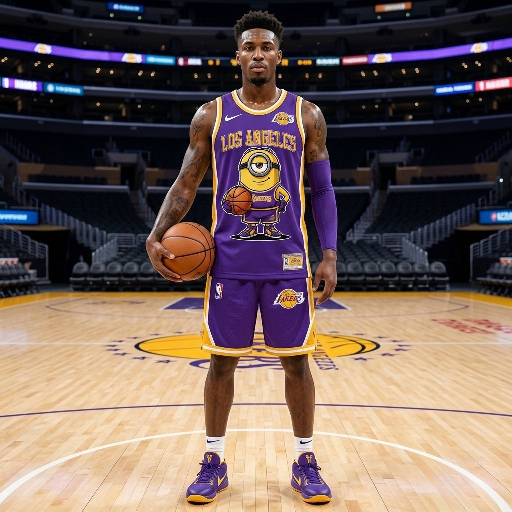 Sport Fan Set — Basketball Jersey+ Shorts | 15 Teams Available-COMBO GIFTS FOR FAN basketball