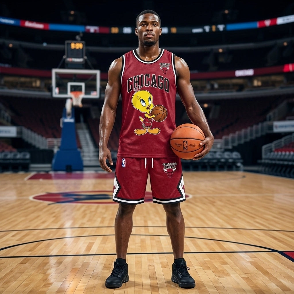 Sport Fan Set — Basketball Jersey+ Shorts | 15 Teams Available-COMBO GIFTS FOR FAN basketball