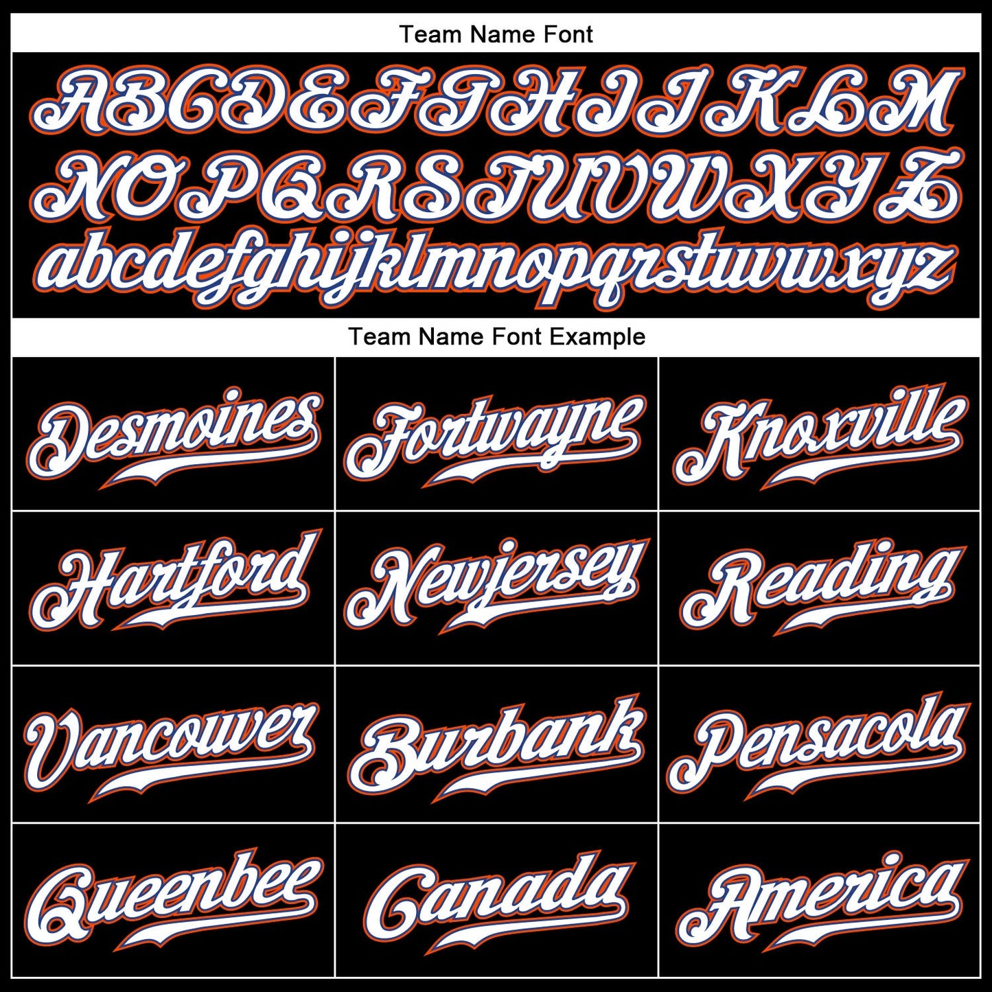 Custom Black White-Orange Authentic Baseball Jersey