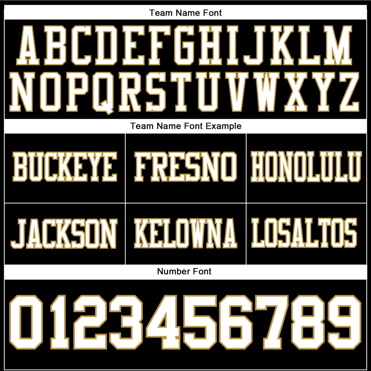 Custom Black White-Old Gold Authentic Football Jersey