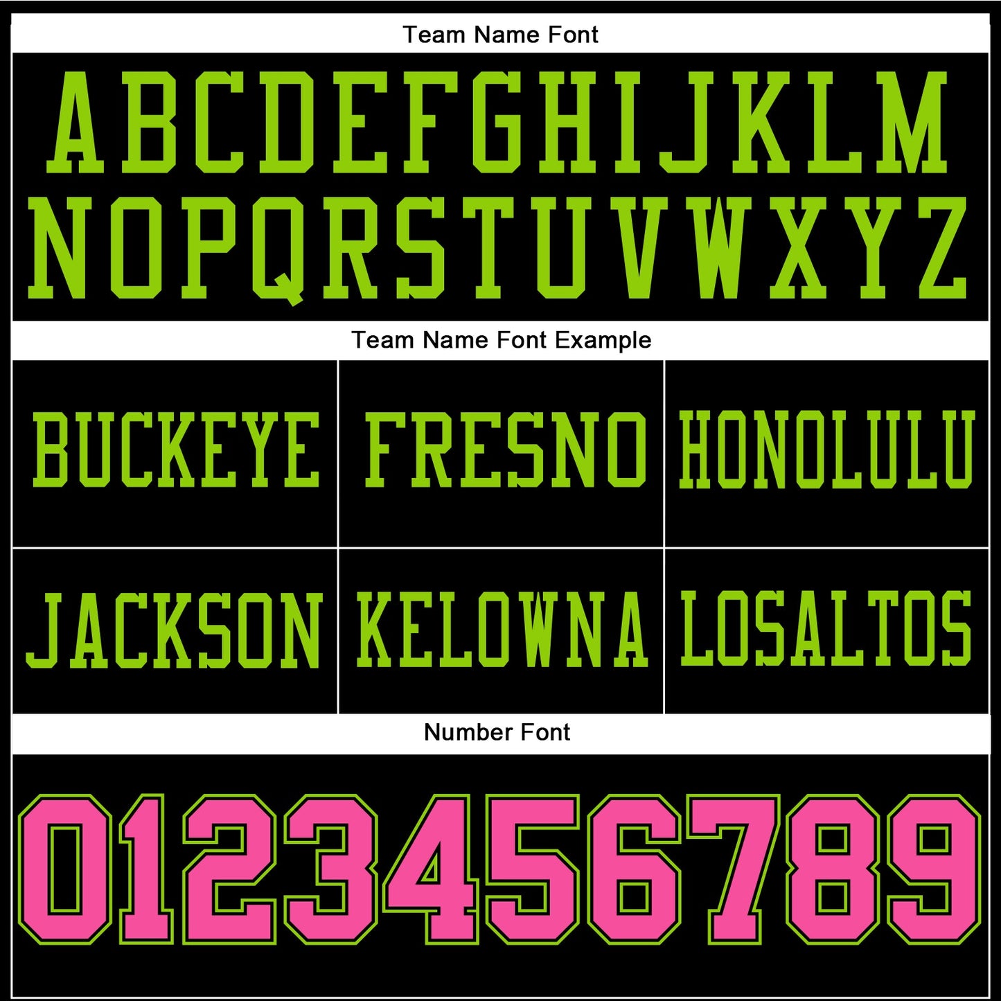 Custom Black Pink-Neon Green Authentic Football Jersey