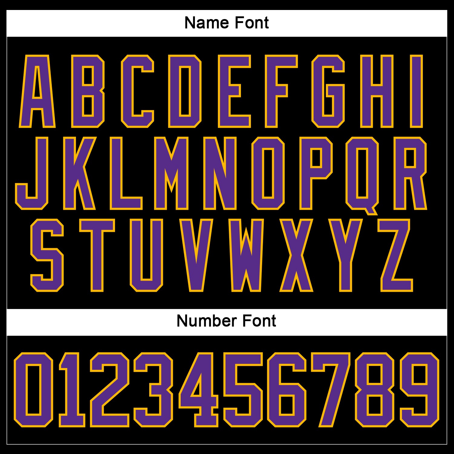 Custom Black Purple-Gold Hockey Lace Neck Jersey