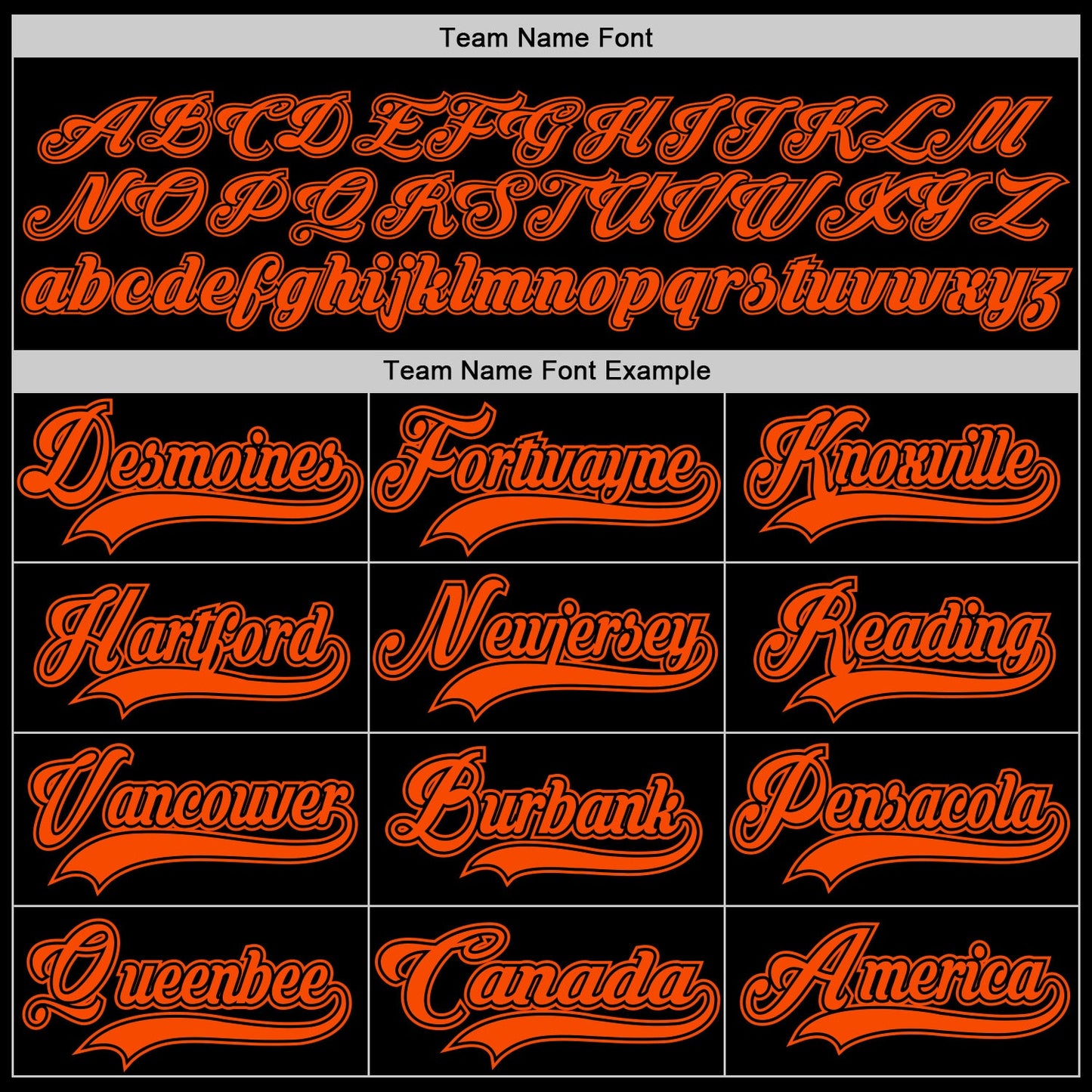 Custom Black Orange Hockey Jersey