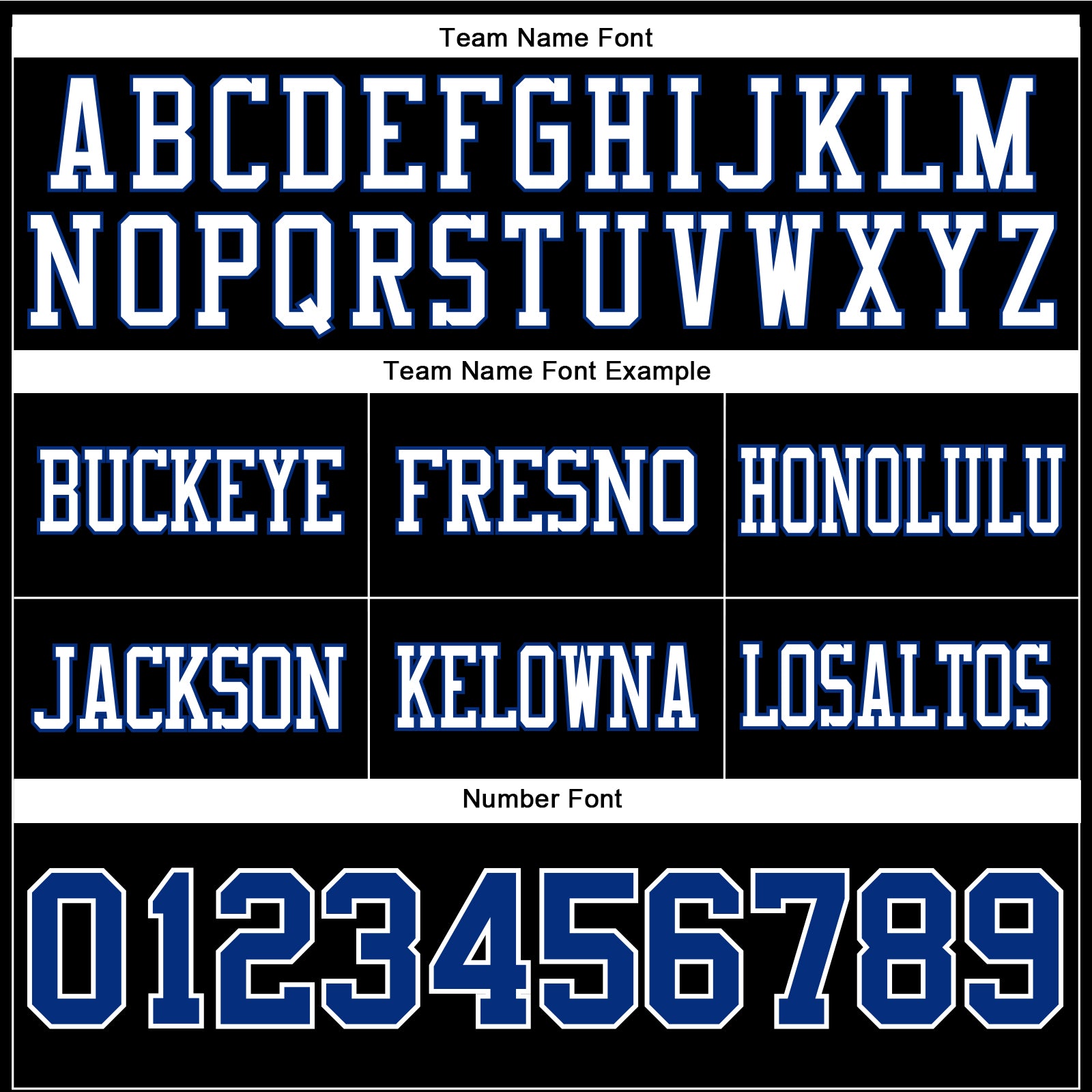 Custom Black Royal-White Authentic Football Jersey