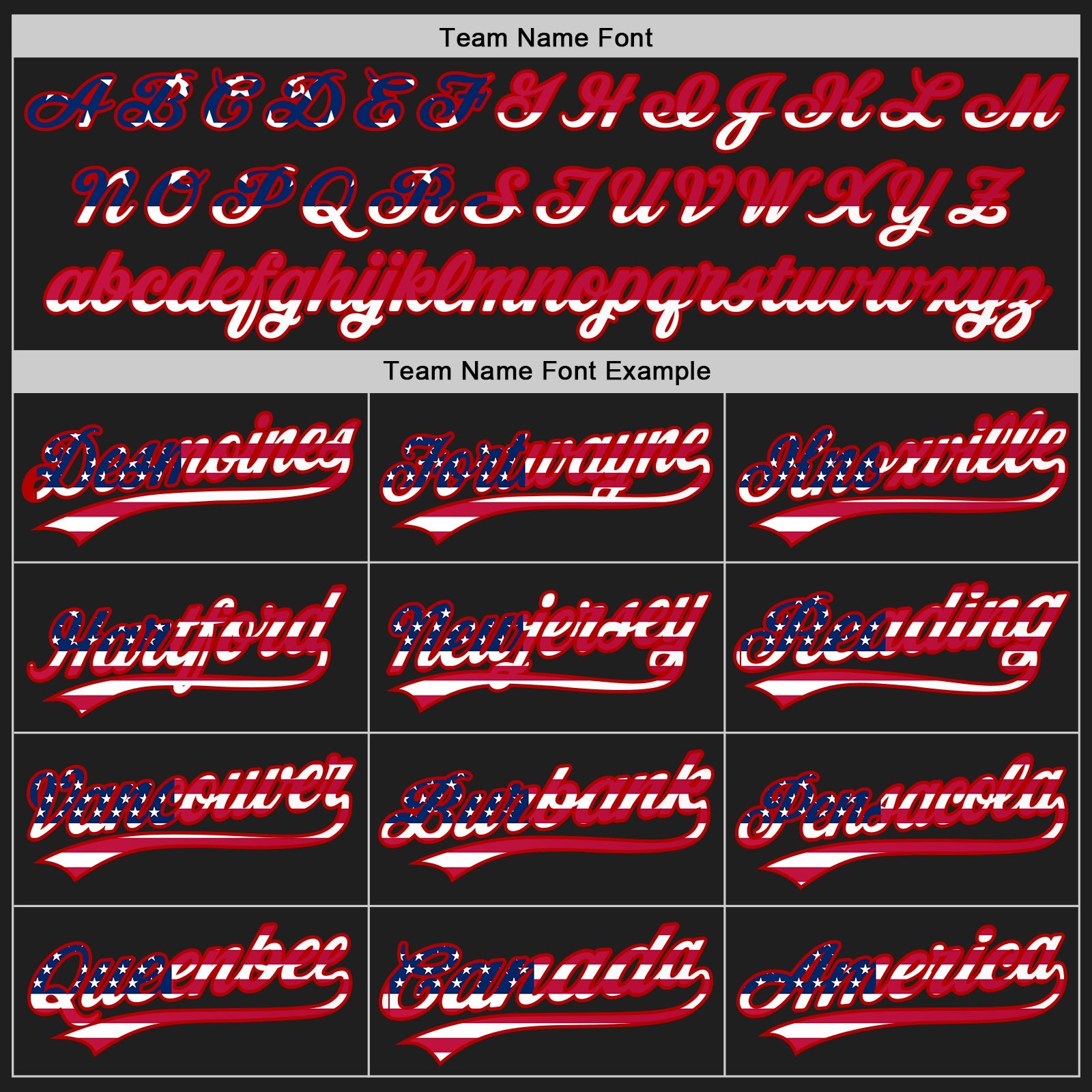 Custom Stitched Black USA Flag-Red Baseball Pullover Sweatshirt Hoodie