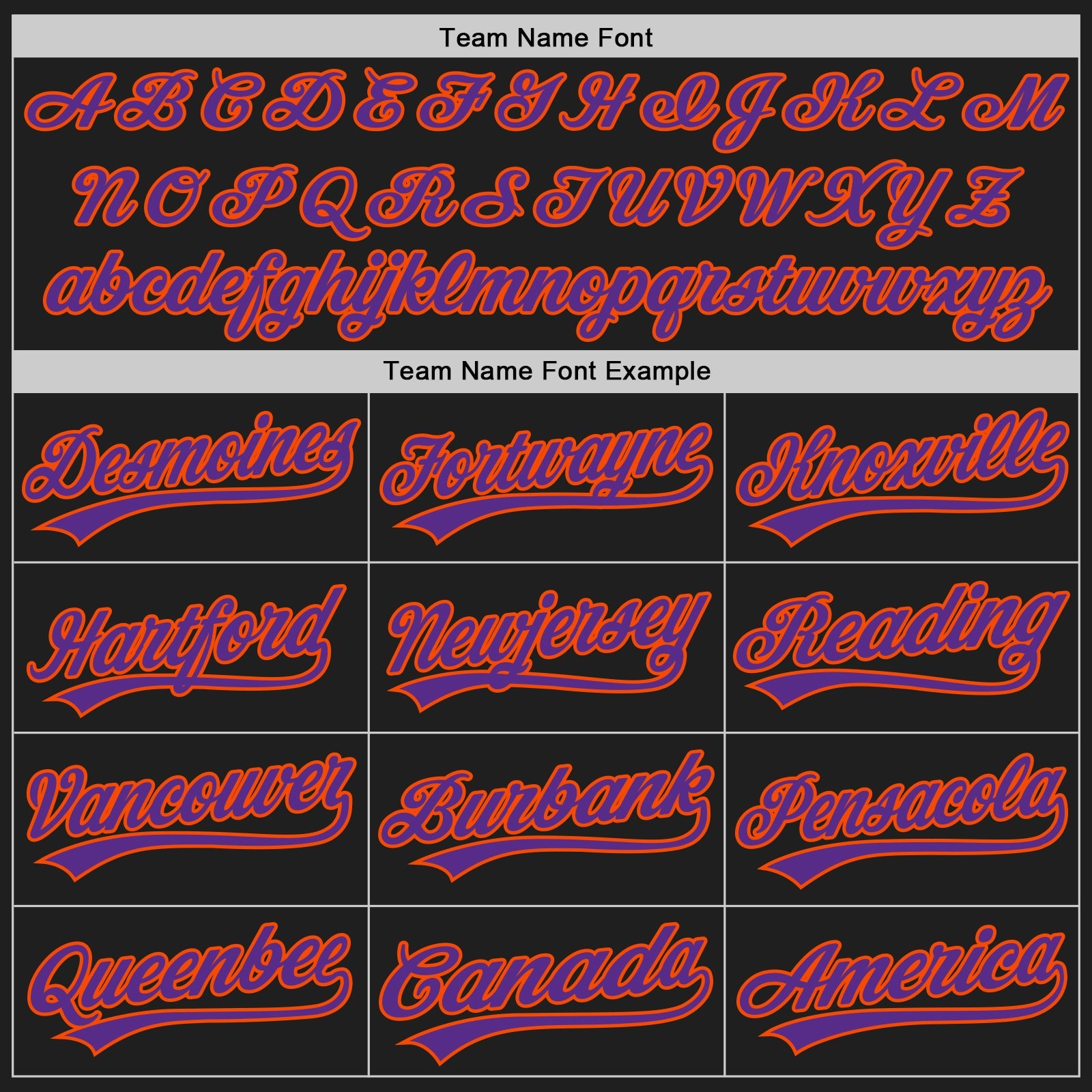 Custom Stitched Black Purple-Orange Baseball Pullover Sweatshirt Hoodie