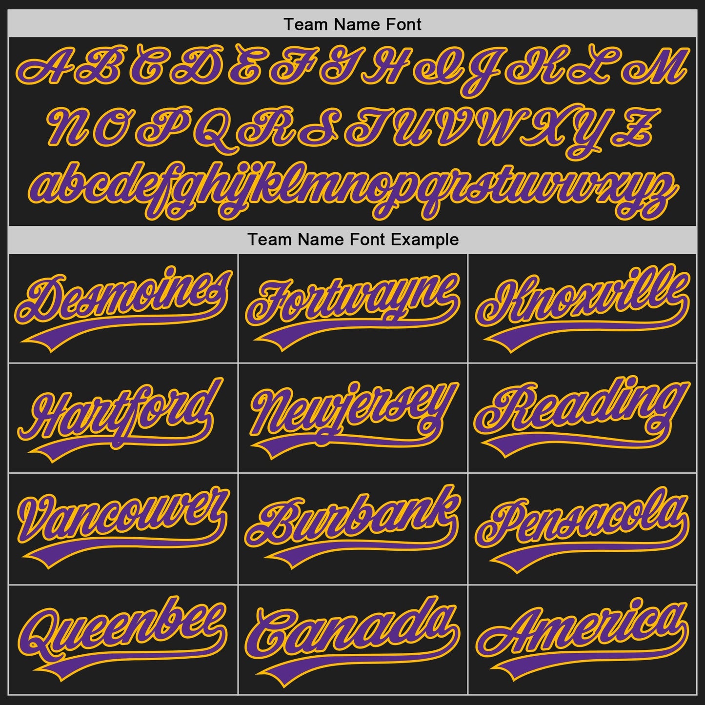 Custom Stitched Black Purple-Gold Baseball Pullover Sweatshirt Hoodie