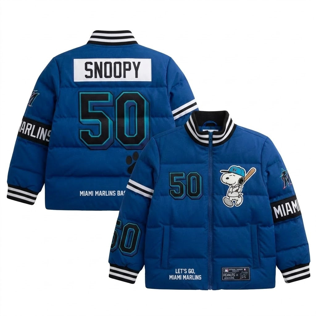 Sport Fan Stand-up Collar Down Jacket | All 30 Teams MLB Available - GIFTS FOR FAN